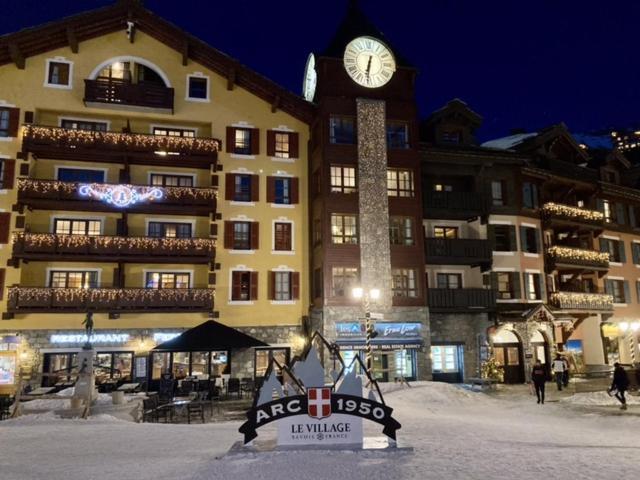 Appartement Arc 1950 M, Ski Au Pied, Piscine Exterieure Chauffee, Remontees Mecaniques A 100M, Sauna Et Salle De Sports Les Arcs  Exterior foto